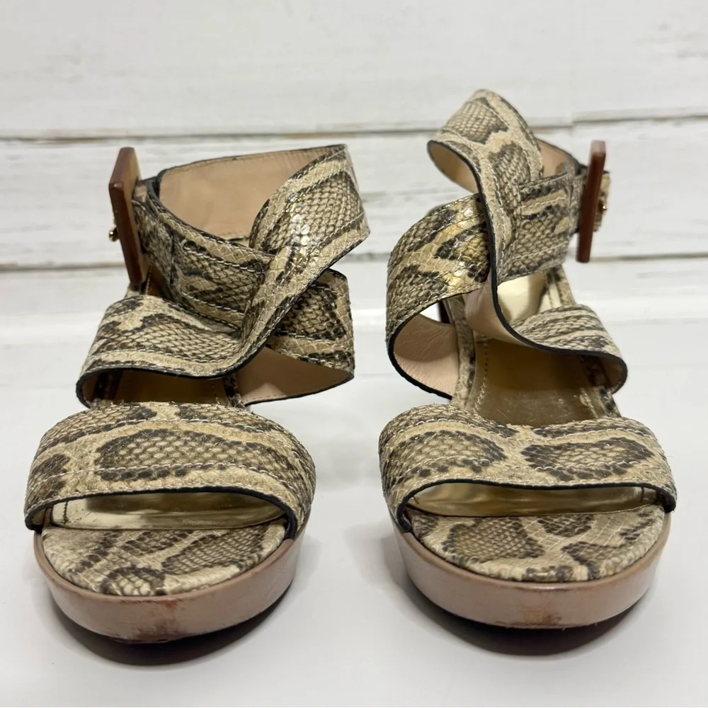 Coach kensington snakeskin